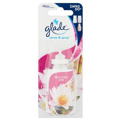 Illatosító készülék utántöltő, 18 ml, GLADE by brise "Sense&Spray, Relaxing zen